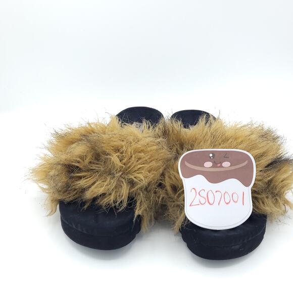 Madden Women's Amari Faux Fur Slippers size 7 - Picture 8 of 9